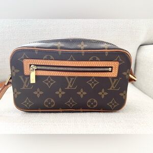 Louis Vuitton Monogram Pochette Cite Canvas Shoulder Bag
